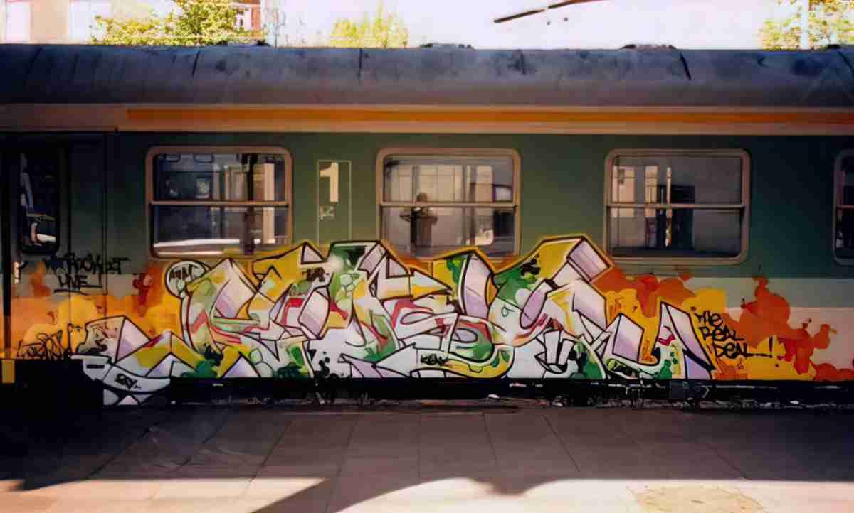 Street Art 2267 2247 GRAFFITI A4 Photo Print