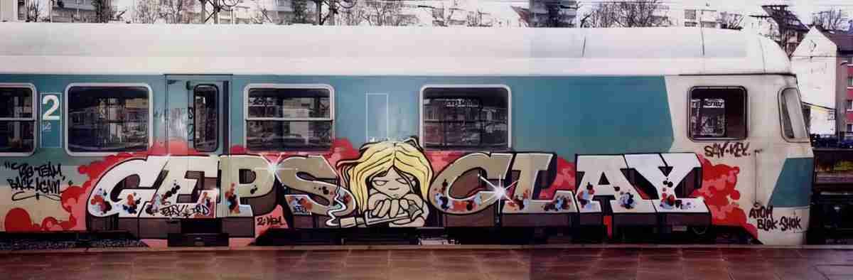 Street Art 2268 2248 GRAFFITI A4 Photo Print