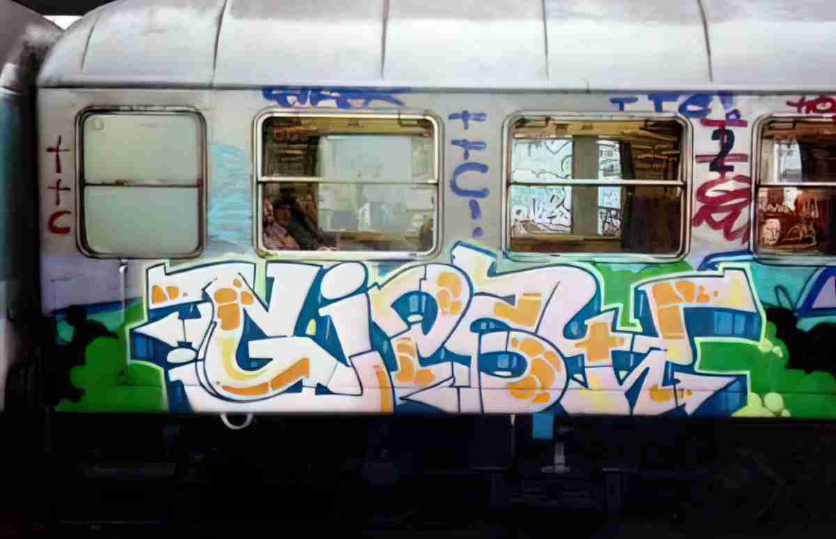 Street Art 2269 2249 GRAFFITI A4 Photo Print