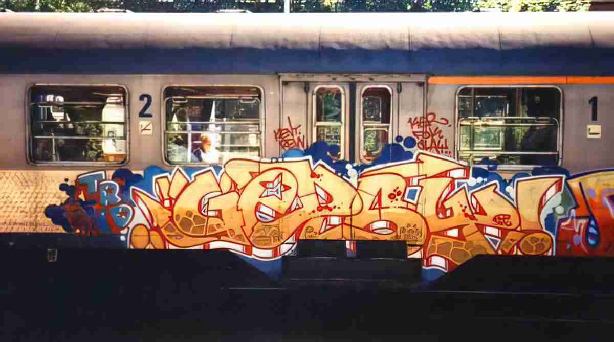 Street Art 2271 2251 GRAFFITI A4 Photo Print