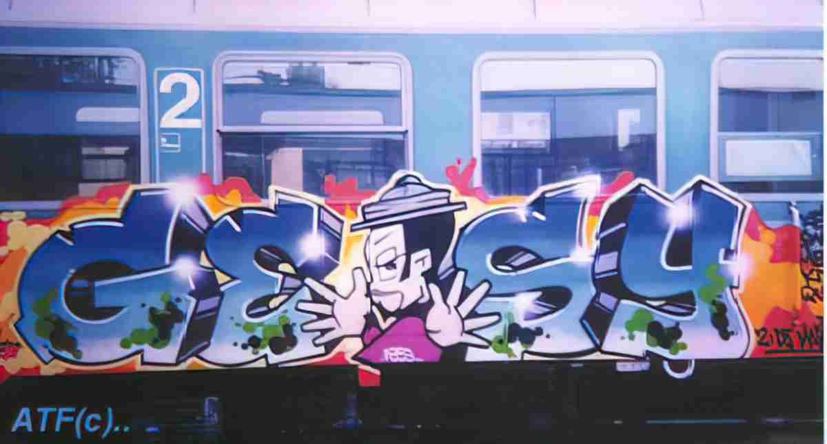 Street Art 2278 2258 GRAFFITI A4 Photo Print
