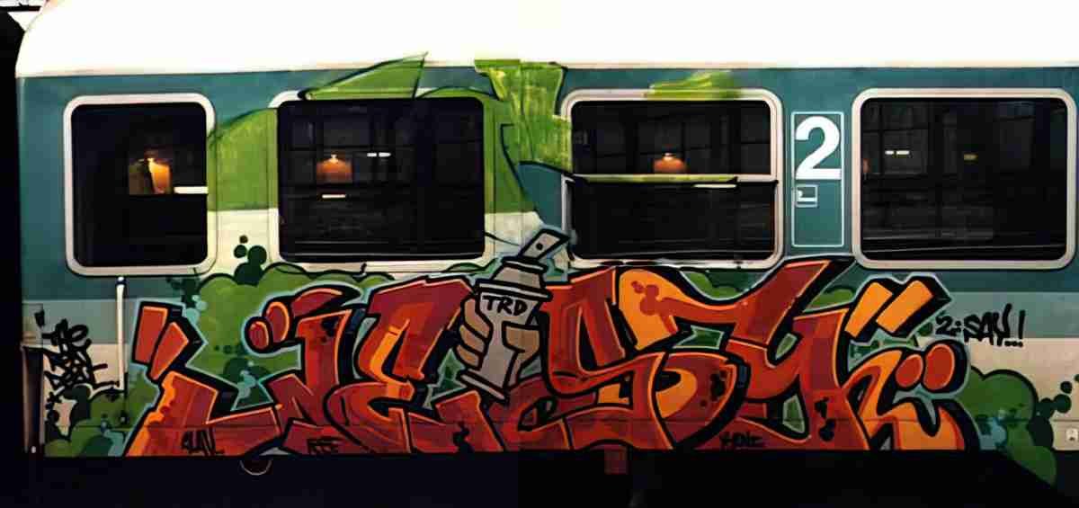 Street Art 2288 2268 GRAFFITI A4 Photo Print