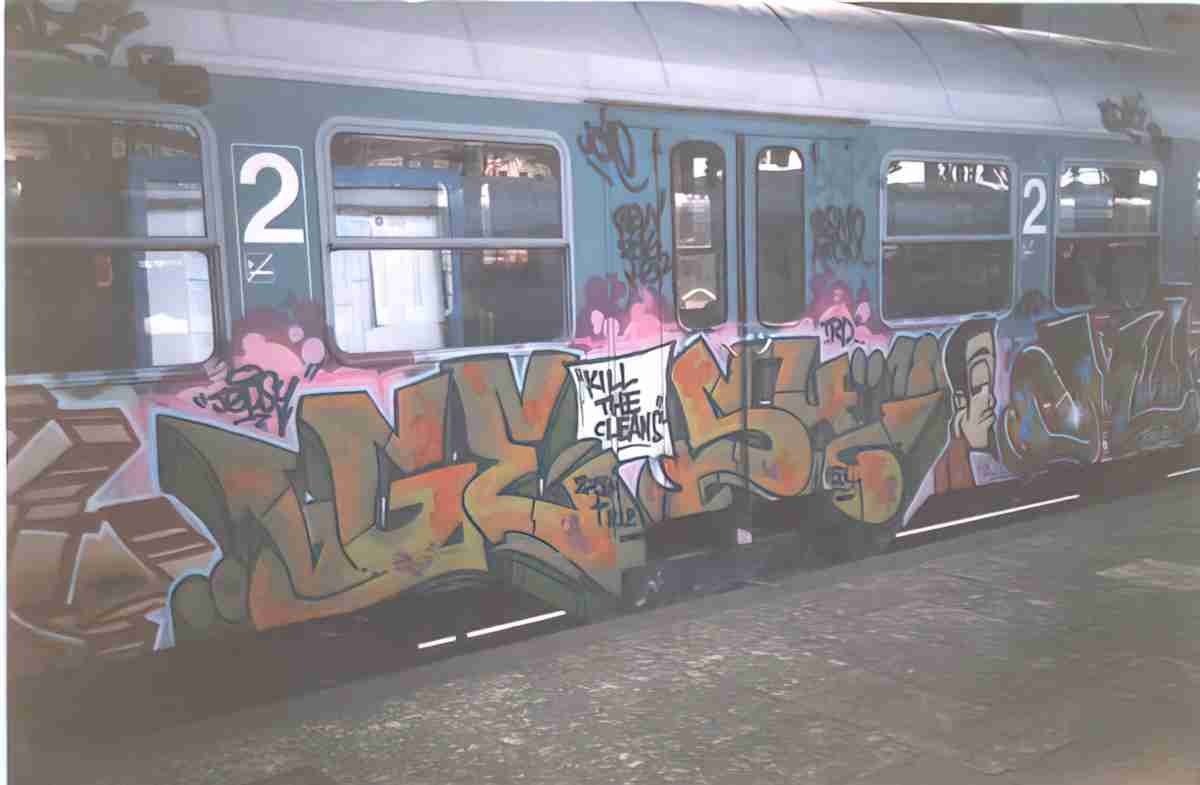 Street Art 2289 2269 GRAFFITI A4 Photo Print
