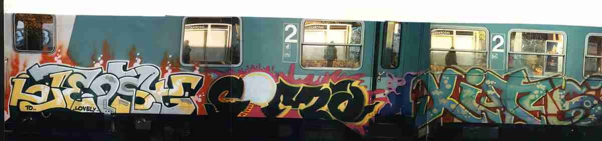 Street Art 2299 2279 GRAFFITI A4 Photo Print