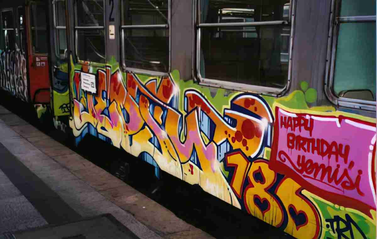 Street Art 2301 2281 GRAFFITI A4 Photo Print