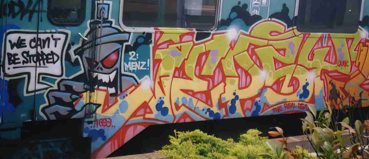 Street Art 2303 2283 GRAFFITI A4 Photo Print