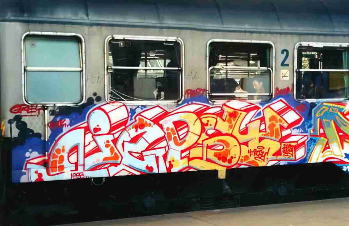 Street Art 2304 2284 GRAFFITI A4 Photo Print