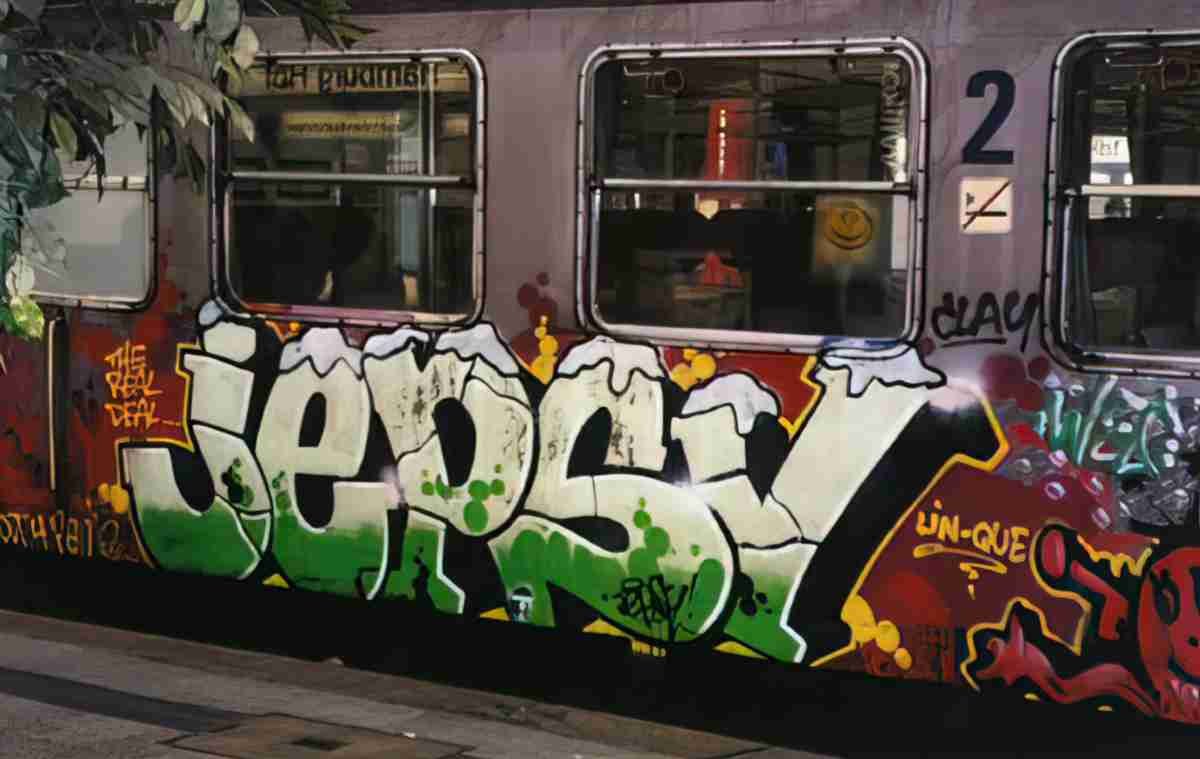 Street Art 2309 2289 GRAFFITI A4 Photo Print