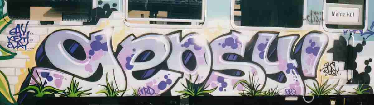 Street Art 2320 2300 GRAFFITI A4 Photo Print