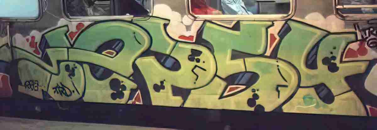 Street Art 2323 2303 GRAFFITI A4 Photo Print