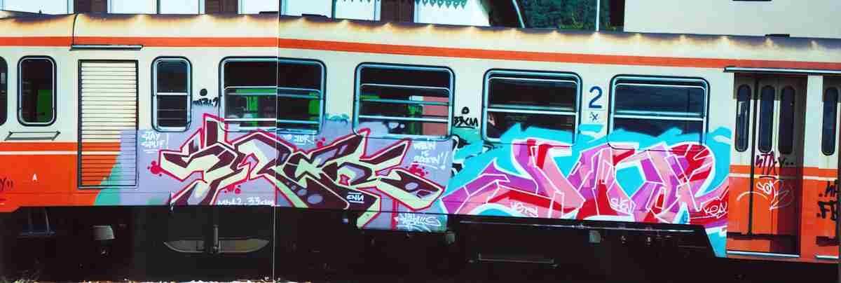 Street Art 2325 2305 GRAFFITI A4 Photo Print