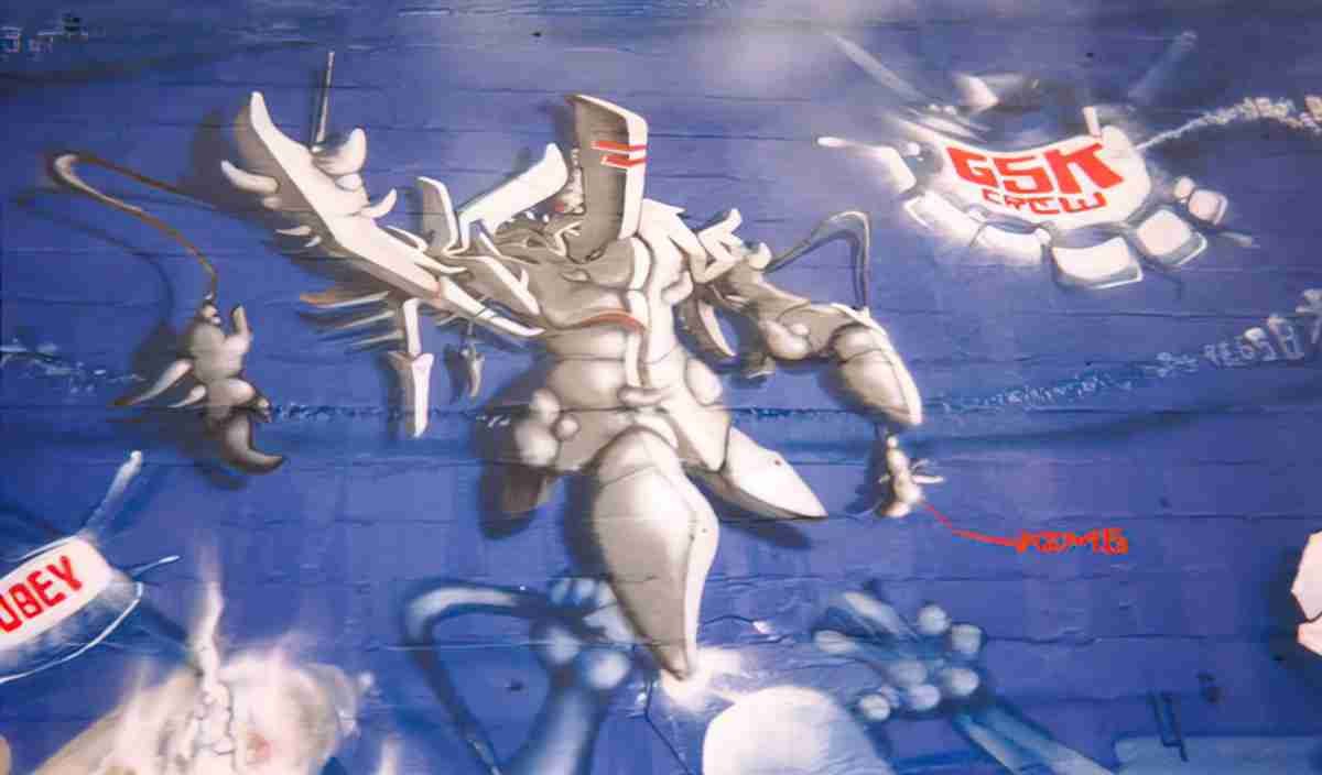 Street Art 2328 2308 GRAFFITI A4 Photo Print