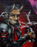 Street Art 2345 2325 GRAFFITI A4 Photo Print