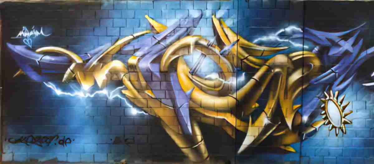 Street Art 2347 2327 GRAFFITI A4 Photo Print