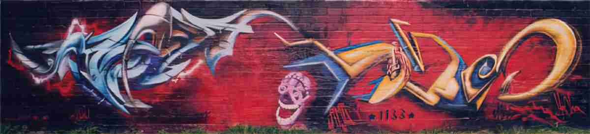 Street Art 2354 2334 GRAFFITI A4 Photo Print