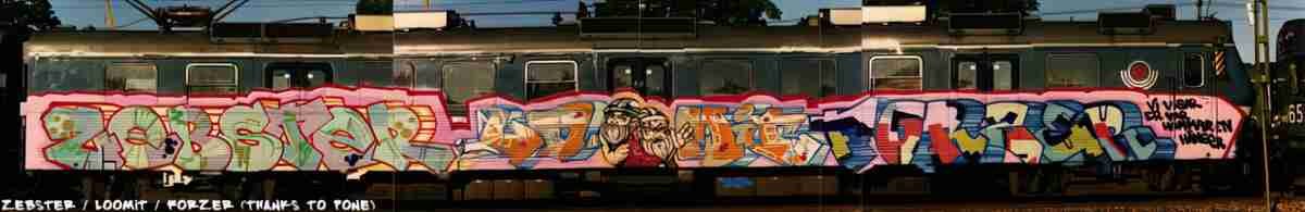 Street Art 2367 2347 GRAFFITI A4 Photo Print