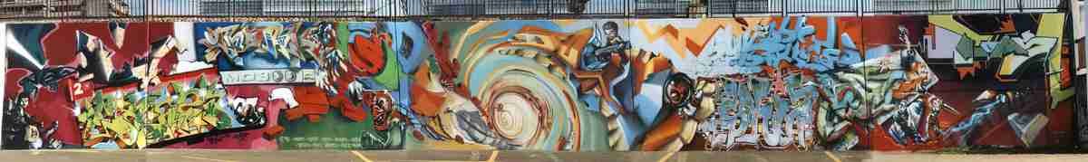 Street Art 2368 2348 GRAFFITI A4 Photo Print