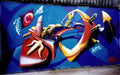 Street Art 2371 2351 GRAFFITI A4 Photo Print