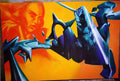 Street Art 2385 2365 GRAFFITI A4 Photo Print