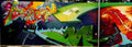 Street Art 2397 2377 GRAFFITI A4 Photo Print