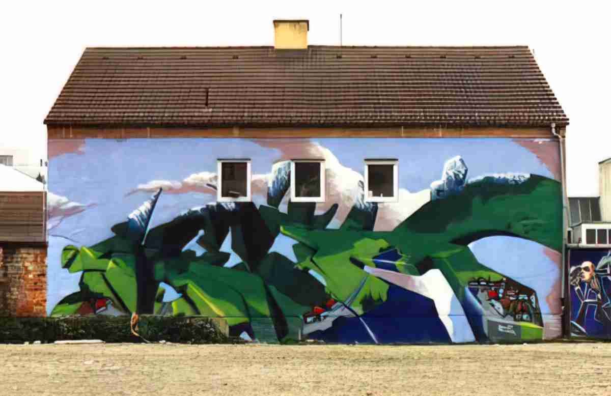 Street Art 2399 2379 GRAFFITI A4 Photo Print