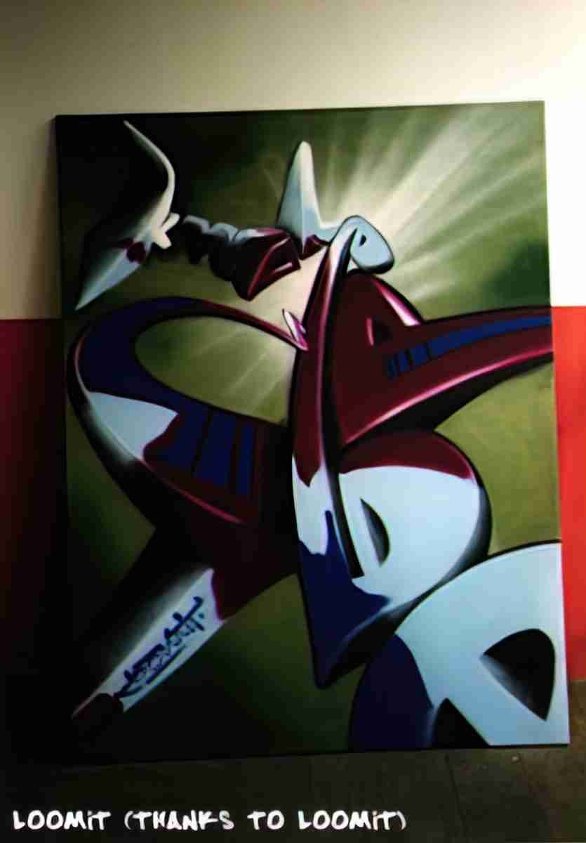 Street Art 2413 2393 GRAFFITI A4 Photo Print