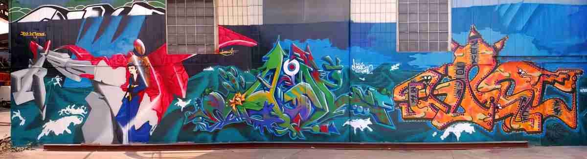 Street Art 2416 2396 GRAFFITI A4 Photo Print