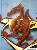 Street Art 2418 2398 GRAFFITI A4 Photo Print