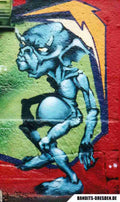 Street Art 2428 2408 GRAFFITI A4 Photo Print