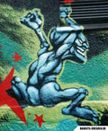 Street Art 2430 2410 GRAFFITI A4 Photo Print
