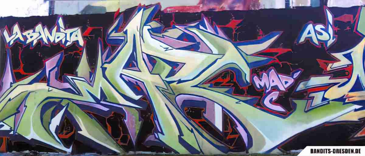 Street Art 2434 2414 GRAFFITI A4 Photo Print