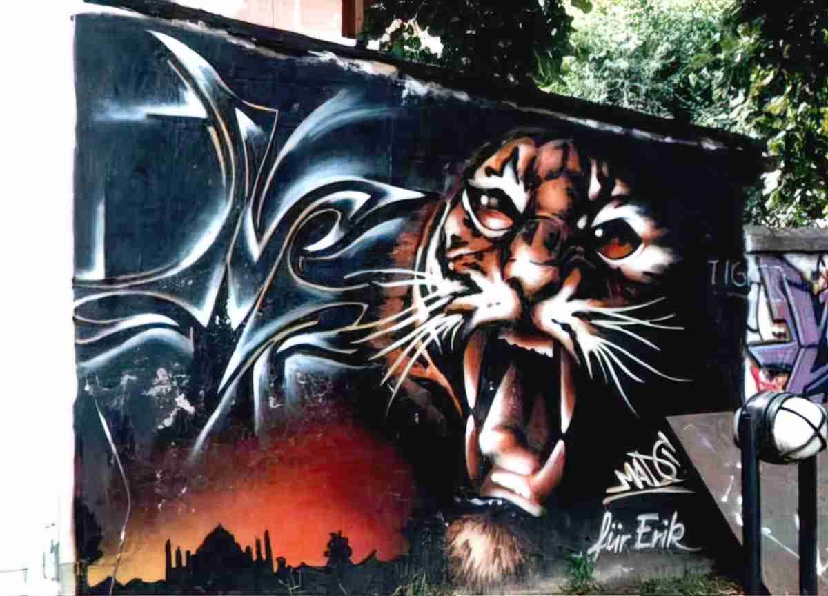 Street Art 2435 2415 GRAFFITI A4 Photo Print
