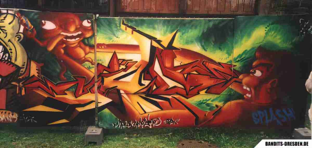 Street Art 2445 2425 GRAFFITI A4 Photo Print
