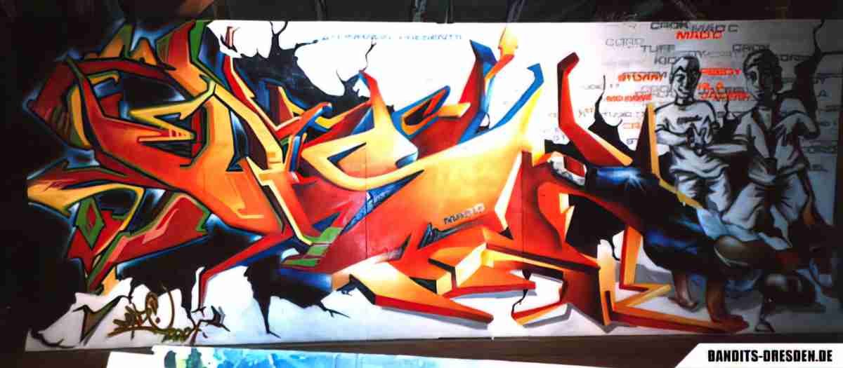Street Art 2446 2426 GRAFFITI A4 Photo Print