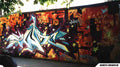 Street Art 2447 2427 GRAFFITI A4 Photo Print