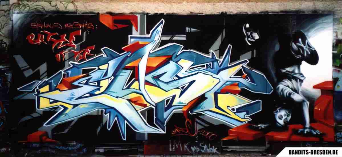 Street Art 2448 2428 GRAFFITI A4 Photo Print