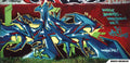 Street Art 2454 2435 GRAFFITI A4 Photo Print