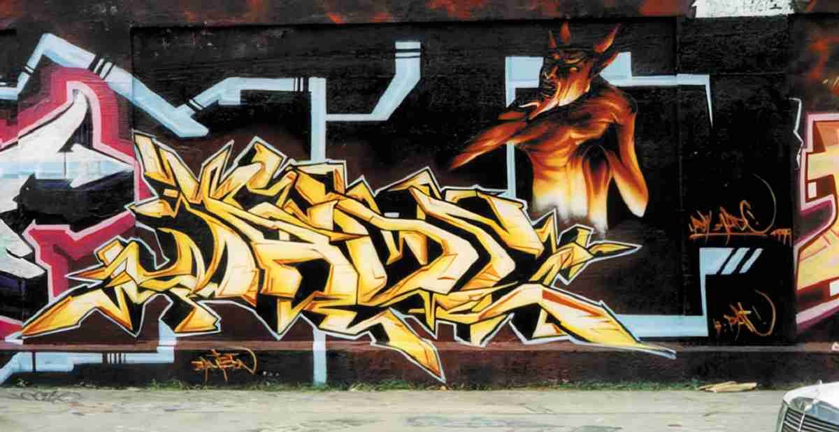 Street Art 2458 2439 GRAFFITI A4 Photo Print