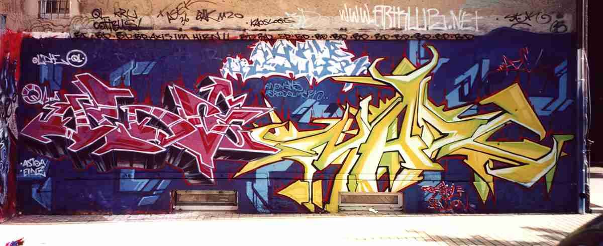 Street Art 2464 2445 GRAFFITI A4 Photo Print