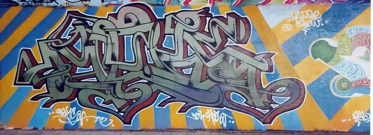 Street Art 2479 2460 GRAFFITI A4 Photo Print