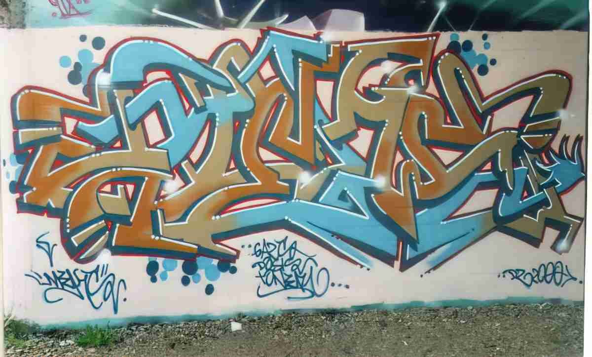 Street Art 2480 2461 GRAFFITI A4 Photo Print