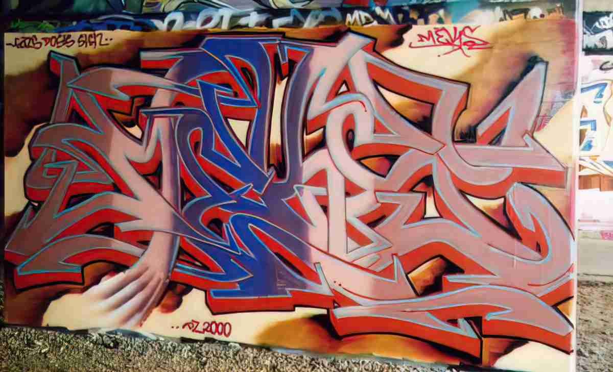 Street Art 2482 2463 GRAFFITI A4 Photo Print