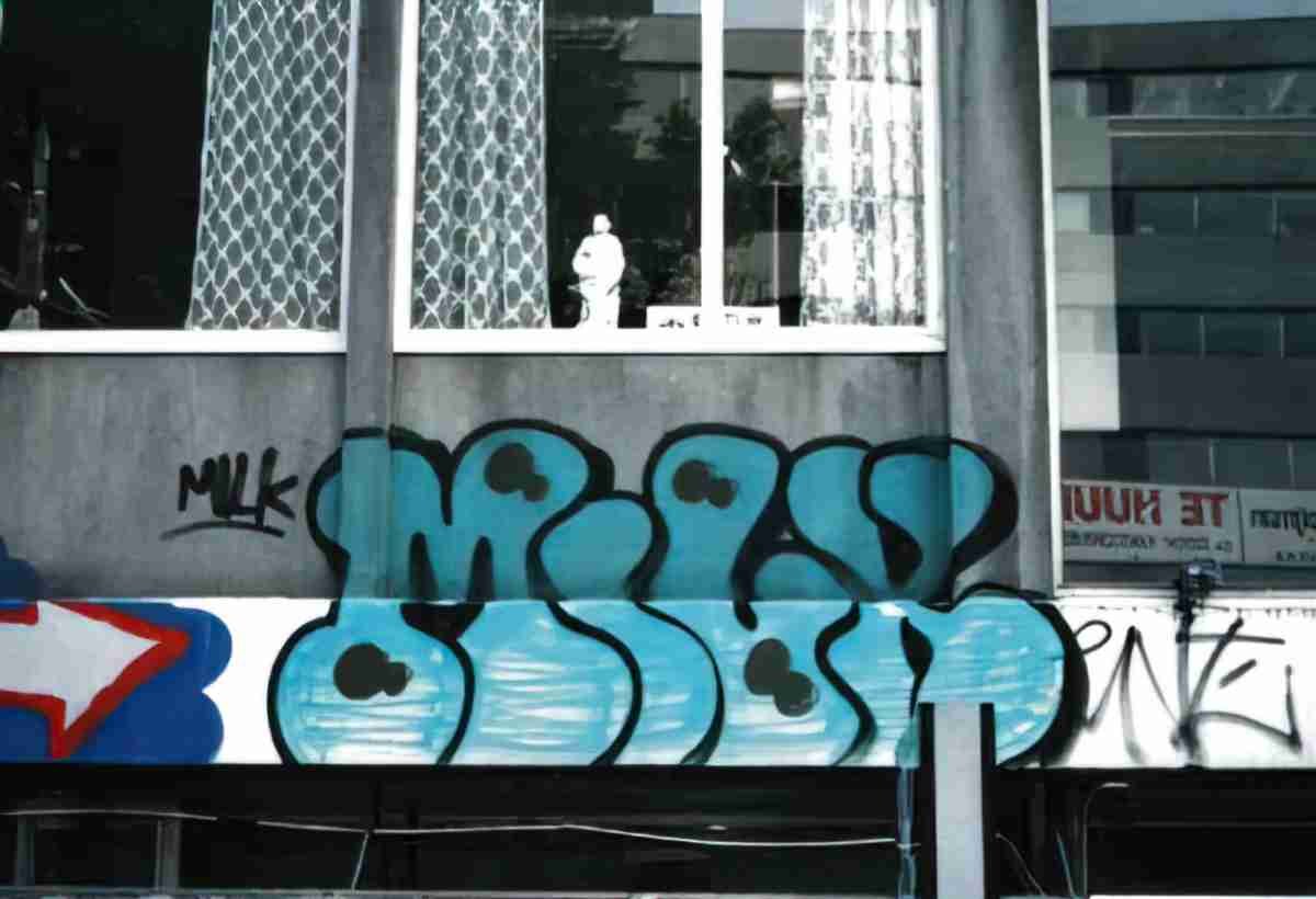 Street Art 2484 2465 GRAFFITI A4 Photo Print