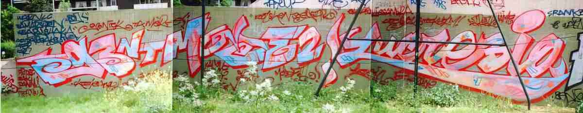 Street Art 2502 2483 GRAFFITI A4 Photo Print