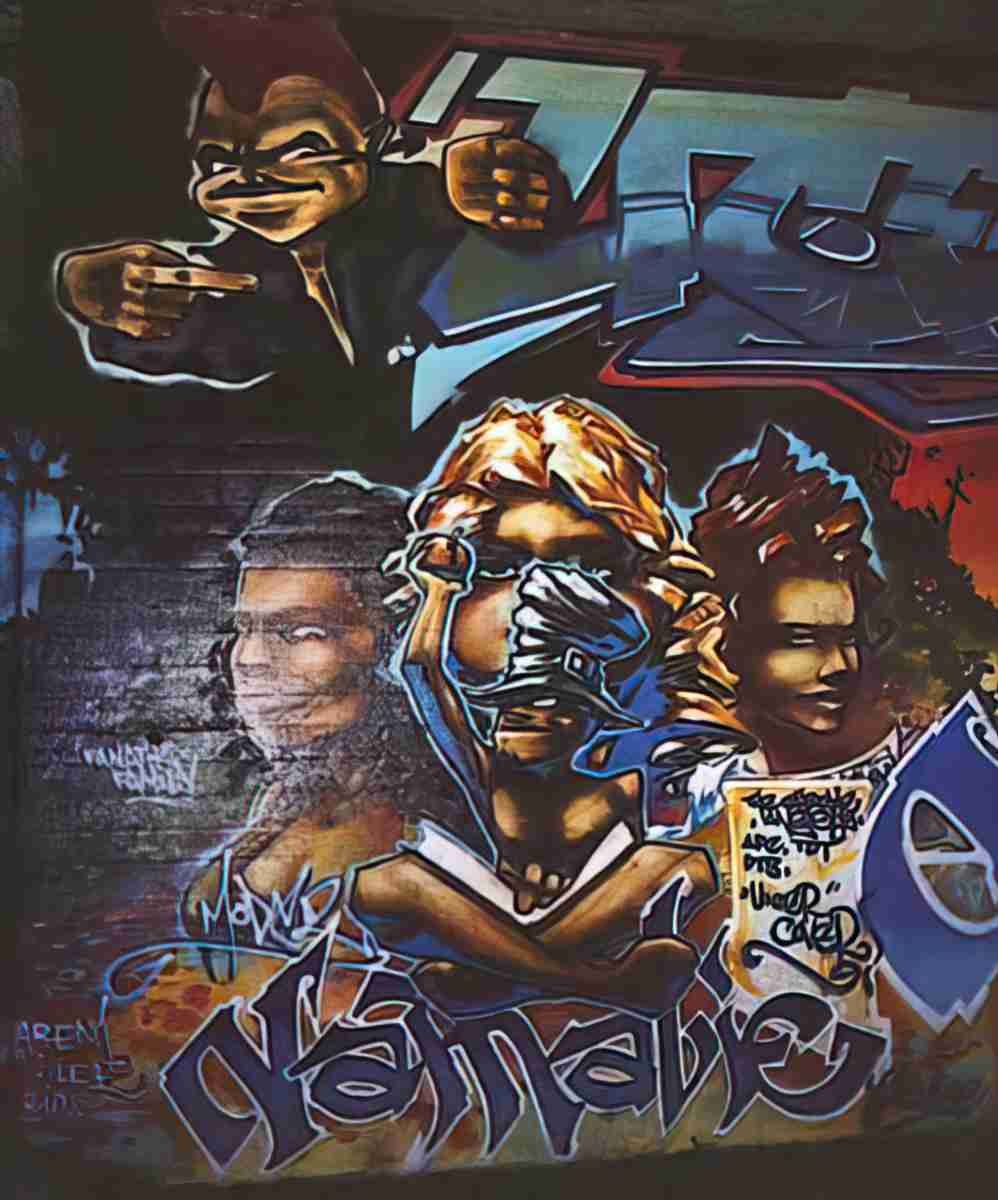 Street Art 2506 2487 GRAFFITI A4 Photo Print