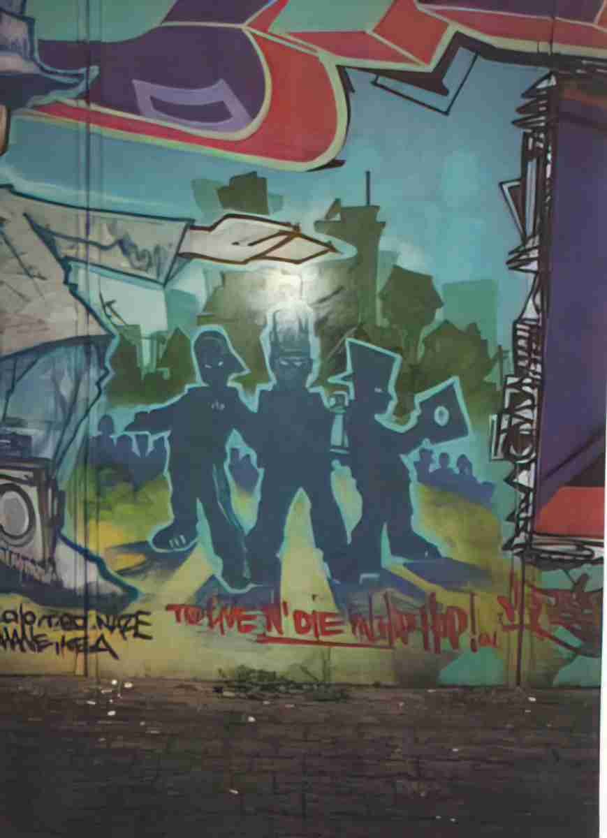 Street Art 2516 2497 GRAFFITI A4 Photo Print