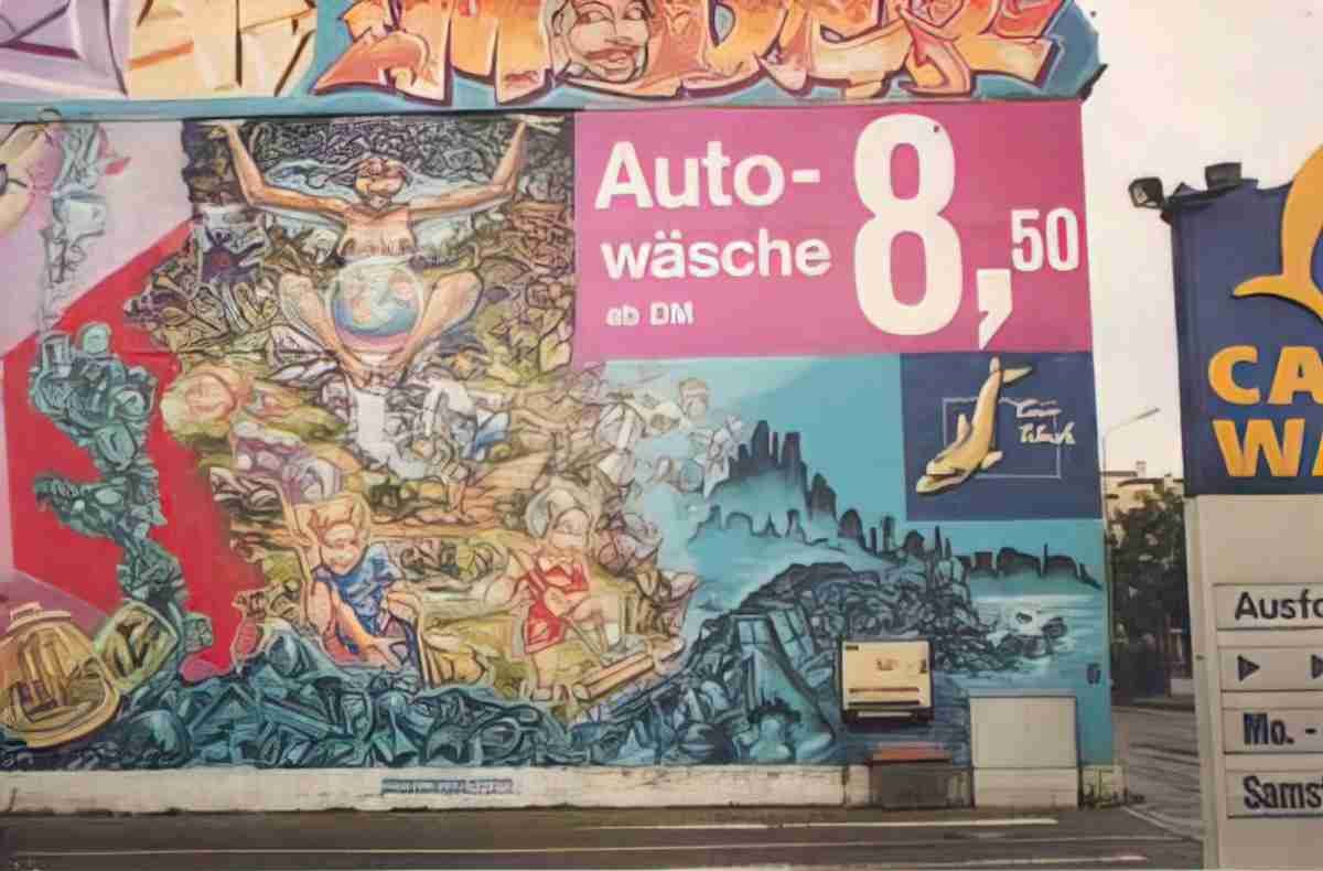 Street Art 2520 2501 GRAFFITI A4 Photo Print