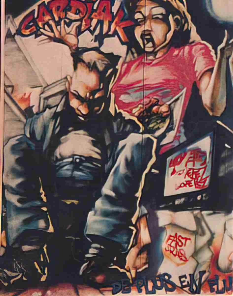 Street Art 2529 2510 GRAFFITI A4 Photo Print