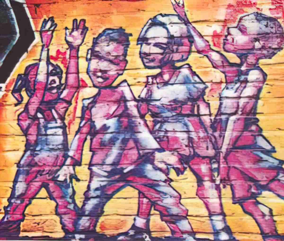 Street Art 2530 2511 GRAFFITI A4 Photo Print