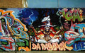 Street Art 2541 2522 GRAFFITI A4 Photo Print